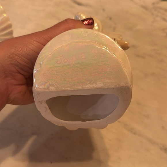 Vintage kissing angels set of two - Picture 10 of 10